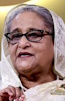 Portrait de Sheikh Hasina